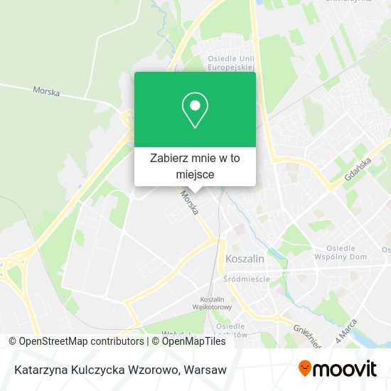 Mapa Katarzyna Kulczycka Wzorowo