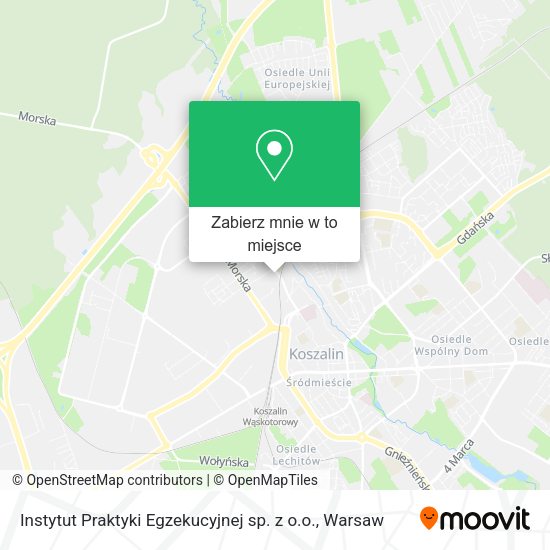 Mapa Instytut Praktyki Egzekucyjnej sp. z o.o.