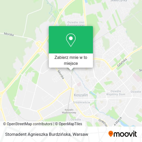 Mapa Stomadent Agnieszka Burdzińska