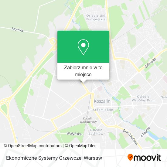 Mapa Ekonomiczne Systemy Grzewcze