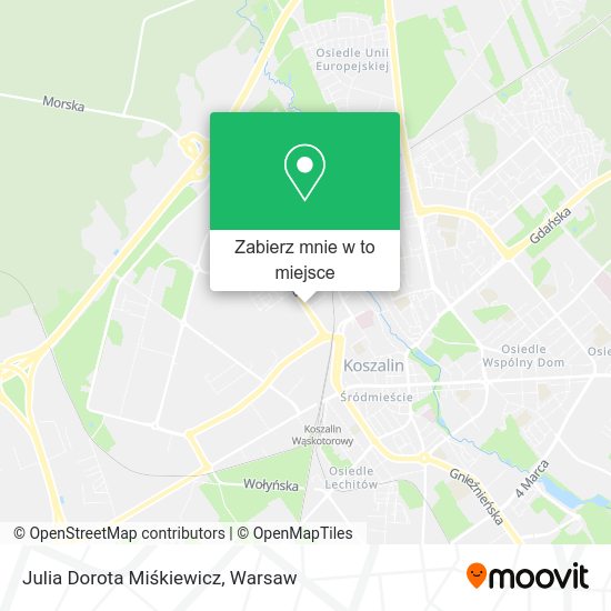 Mapa Julia Dorota Miśkiewicz