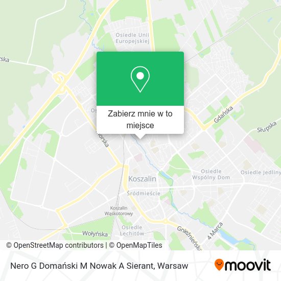 Mapa Nero G Domański M Nowak A Sierant