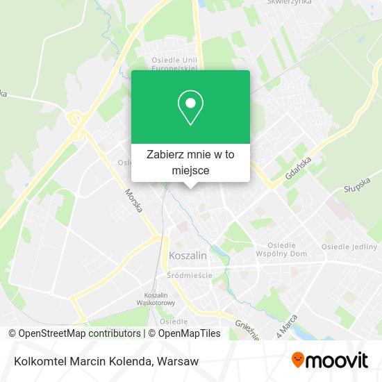 Mapa Kolkomtel Marcin Kolenda