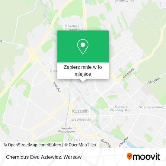 Mapa Chemicus Ewa Aziewicz