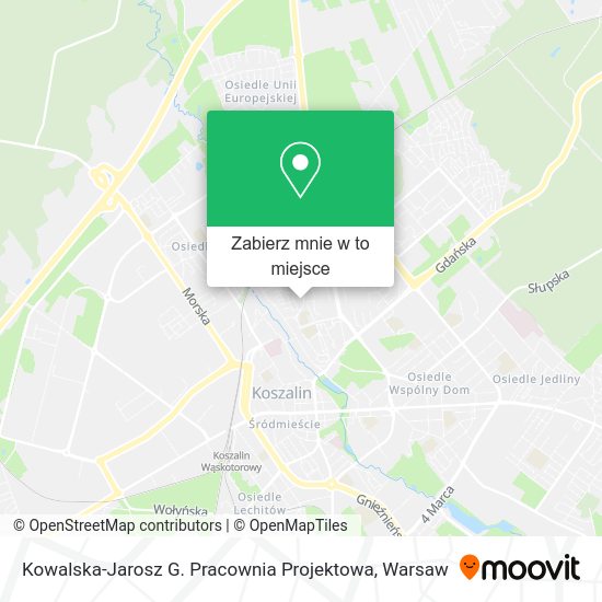 Mapa Kowalska-Jarosz G. Pracownia Projektowa