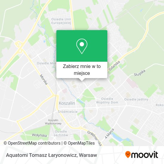 Mapa Aquatomi Tomasz Łaryonowicz