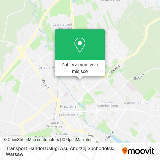 Mapa Transport Handel Uslugi Asu Andrzej Suchodolski