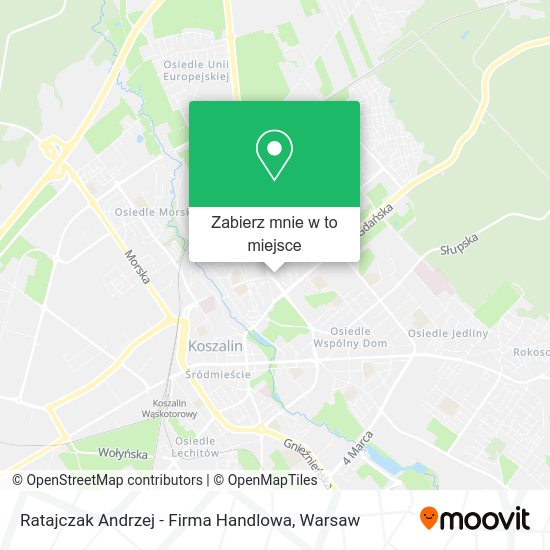 Mapa Ratajczak Andrzej - Firma Handlowa