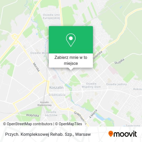 Mapa Przych. Kompleksowej Rehab. Szp.