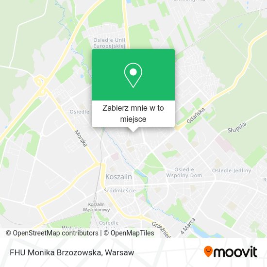 Mapa FHU Monika Brzozowska