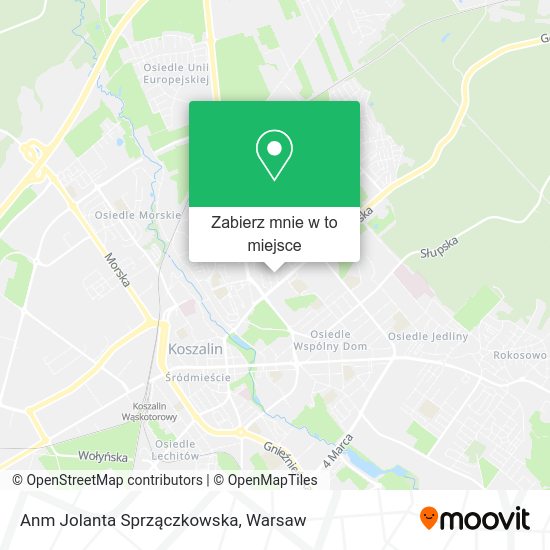 Mapa Anm Jolanta Sprzączkowska