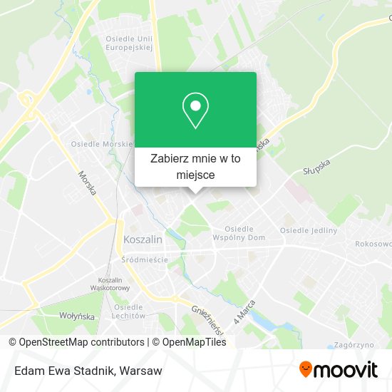 Mapa Edam Ewa Stadnik