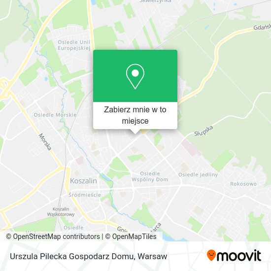 Mapa Urszula Pilecka Gospodarz Domu