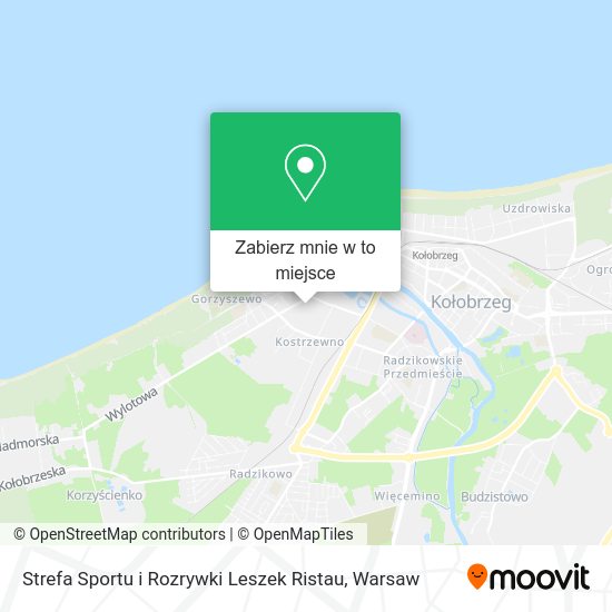 Mapa Strefa Sportu i Rozrywki Leszek Ristau