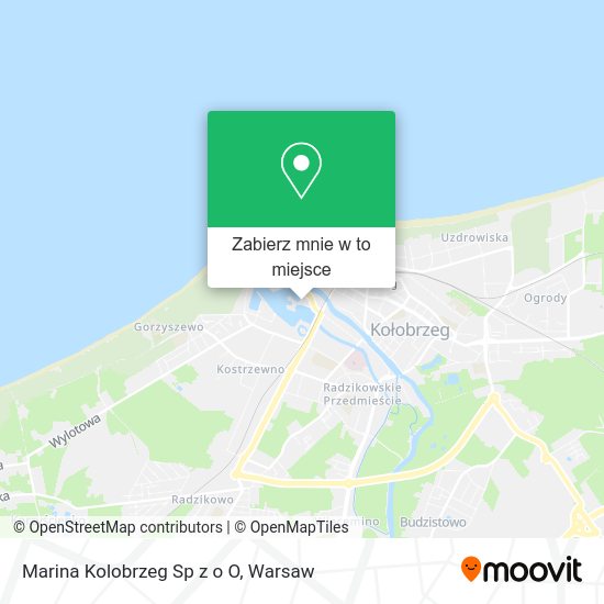 Mapa Marina Kolobrzeg Sp z o O