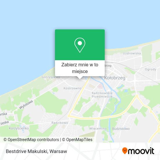 Mapa Bestdrive Makulski
