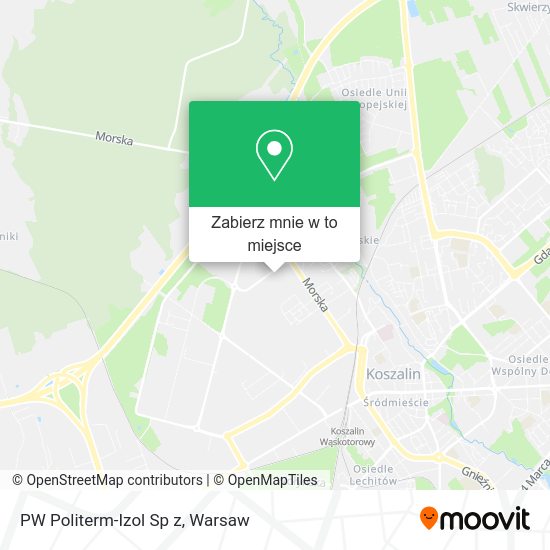 Mapa PW Politerm-Izol Sp z