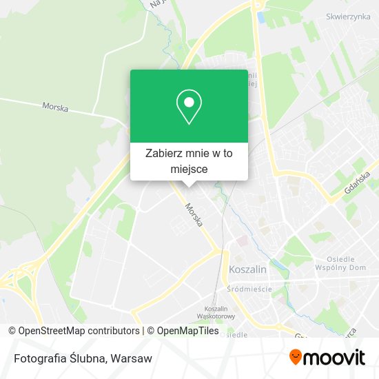 Mapa Fotografia Ślubna