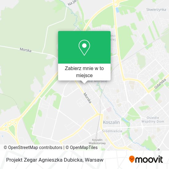 Mapa Projekt Zegar Agnieszka Dubicka