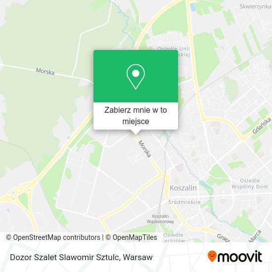 Mapa Dozor Szalet Slawomir Sztulc