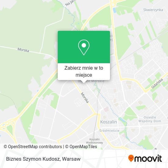 Mapa Biznes Szymon Kudosz