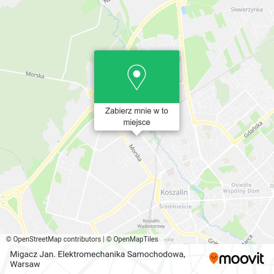 Mapa Migacz Jan. Elektromechanika Samochodowa