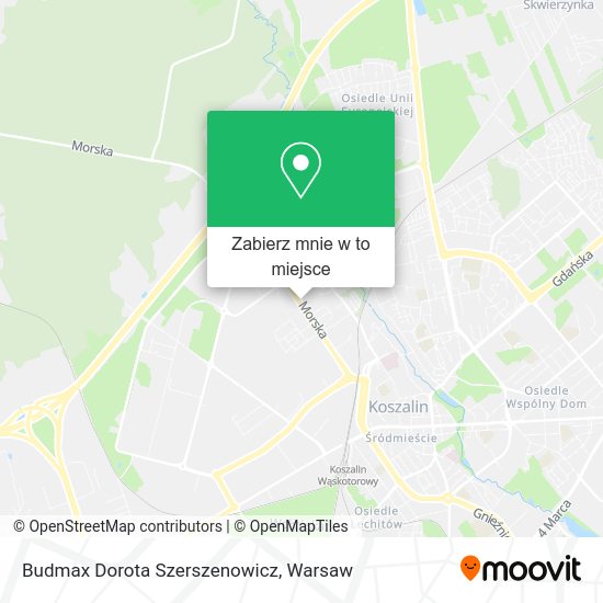 Mapa Budmax Dorota Szerszenowicz