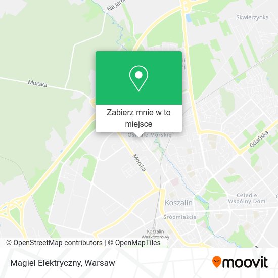 Mapa Magiel Elektryczny