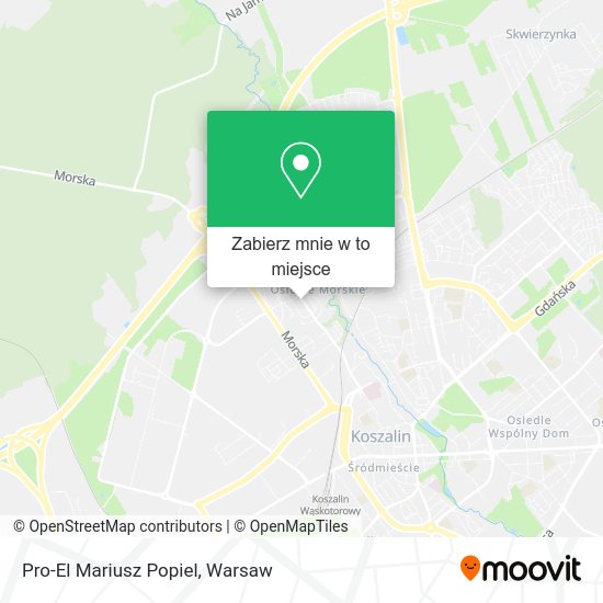 Mapa Pro-El Mariusz Popiel