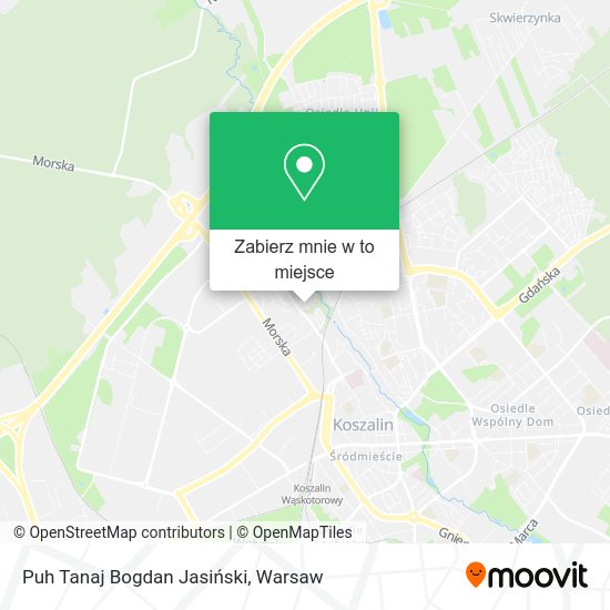 Mapa Puh Tanaj Bogdan Jasiński