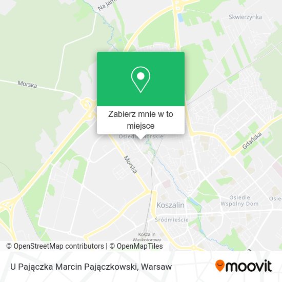 Mapa U Pajączka Marcin Pajączkowski