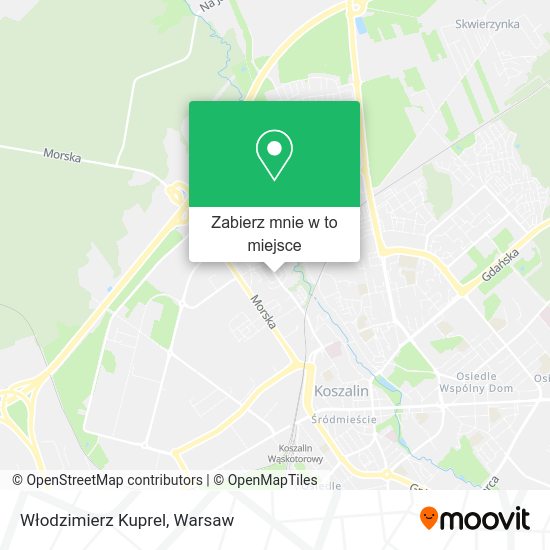 Mapa Włodzimierz Kuprel