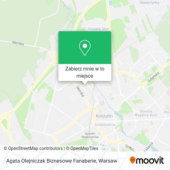 Mapa Agata Olejniczak Biznesowe Fanaberie