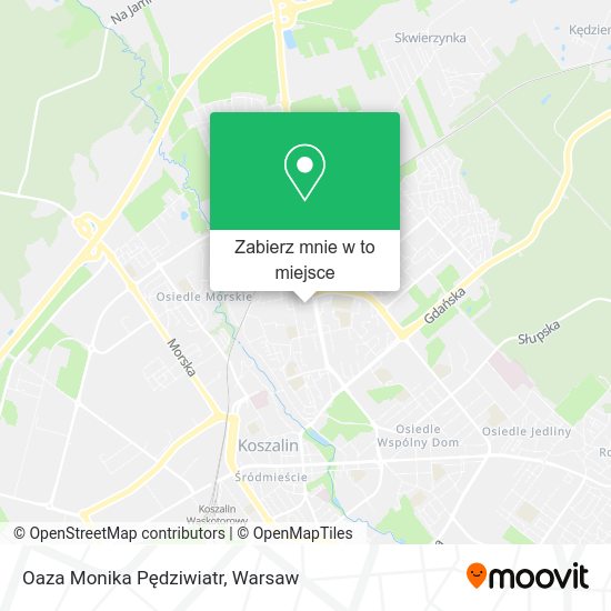 Mapa Oaza Monika Pędziwiatr