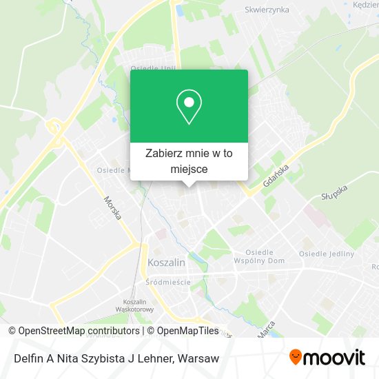 Mapa Delfin A Nita Szybista J Lehner