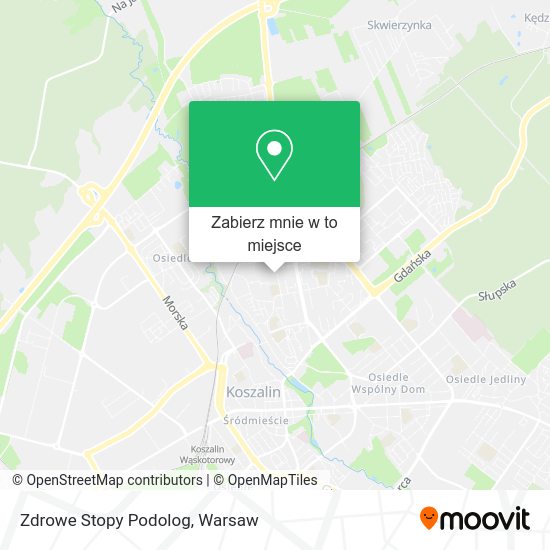 Mapa Zdrowe Stopy Podolog