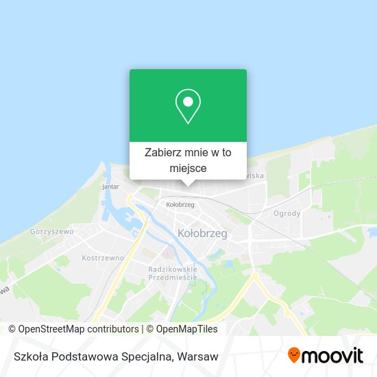 Mapa Szkoła Podstawowa Specjalna