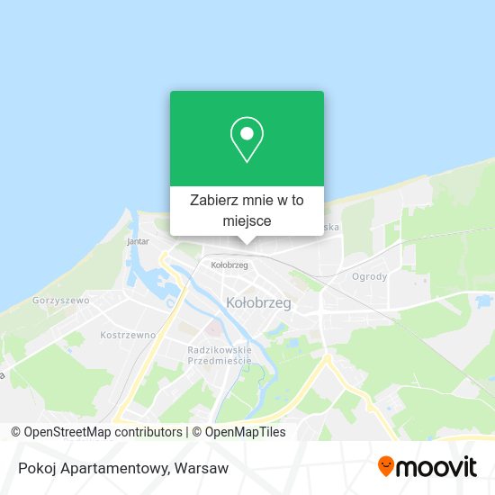 Mapa Pokoj Apartamentowy