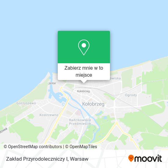 Mapa Zakład Przyrodoleczniczy I