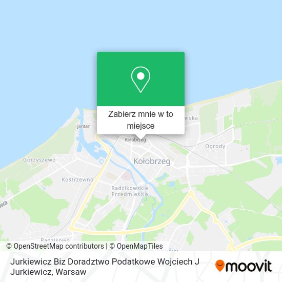 Mapa Jurkiewicz Biz Doradztwo Podatkowe Wojciech J Jurkiewicz