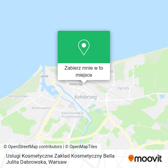 Mapa Uslugi Kosmetyczne Zaklad Kosmetyczny Bella Julita Dabrowska