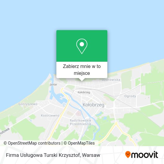 Mapa Firma Usługowa Turski Krzysztof