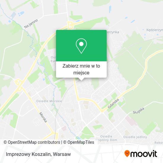 Mapa Imprezowy Koszalin