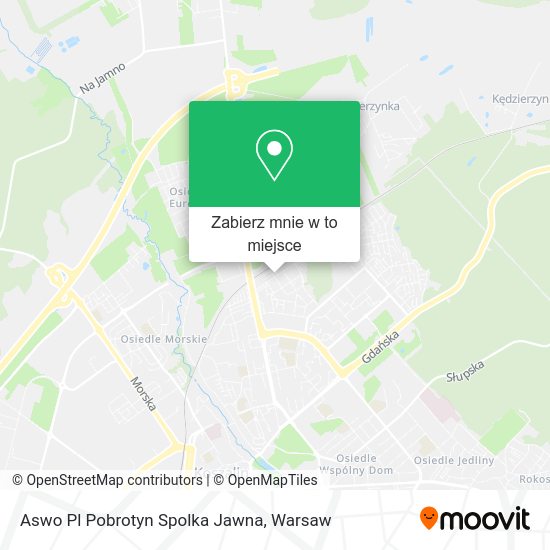 Mapa Aswo Pl Pobrotyn Spolka Jawna