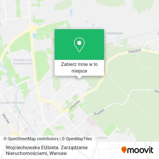 Mapa Wojciechowska Elżbieta. Zarządzanie Nieruchomościami