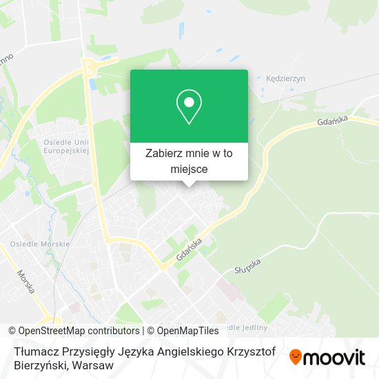 Mapa Tłumacz Przysięgły Języka Angielskiego Krzysztof Bierzyński