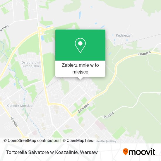 Mapa Tortorella Salvatore w Koszalinie