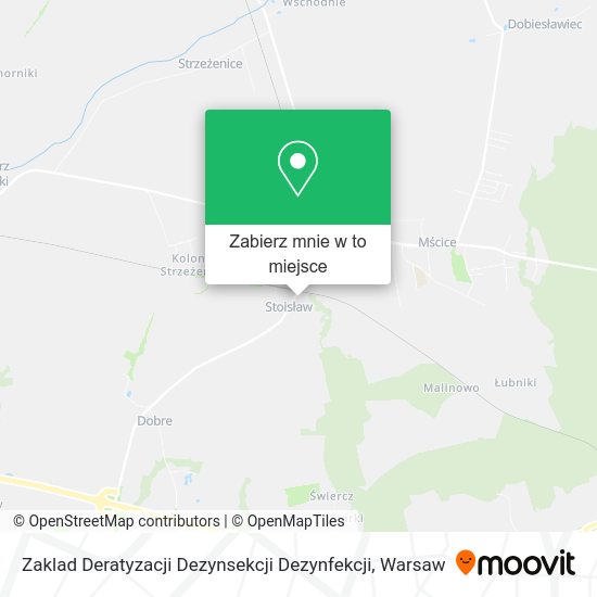 Mapa Zaklad Deratyzacji Dezynsekcji Dezynfekcji