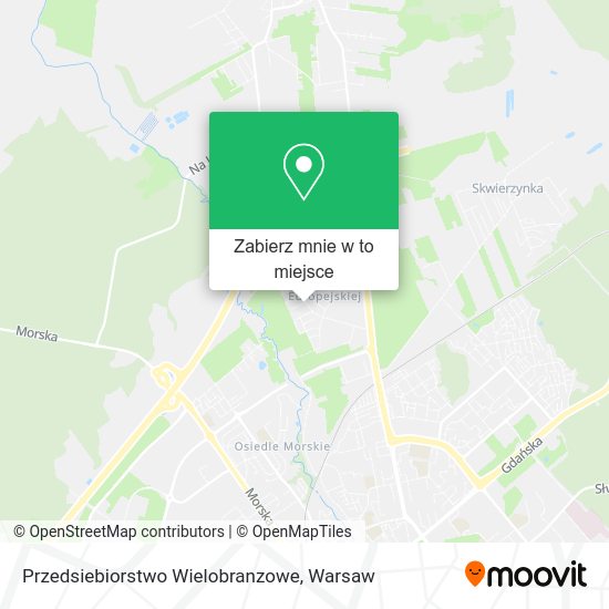 Mapa Przedsiebiorstwo Wielobranzowe