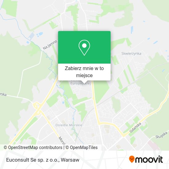 Mapa Euconsult Se sp. z o.o.